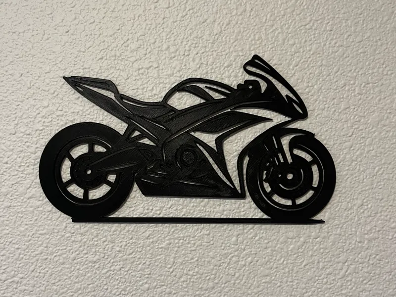 Wall Art -  Motorcycle