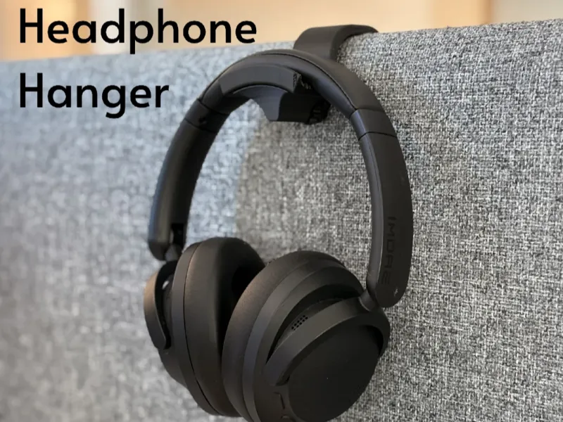 Office Headphone Hanger (Adjustable)