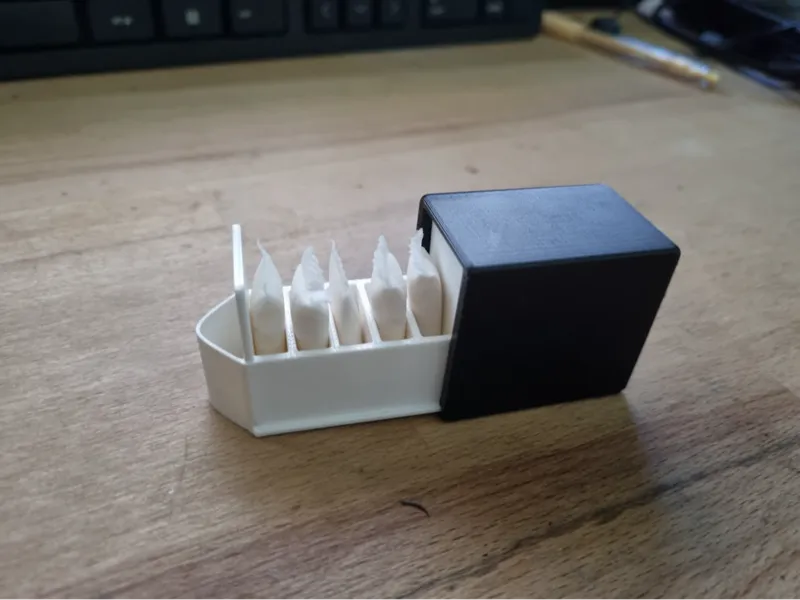 Nicotine pouch filing cabinet (storage box)