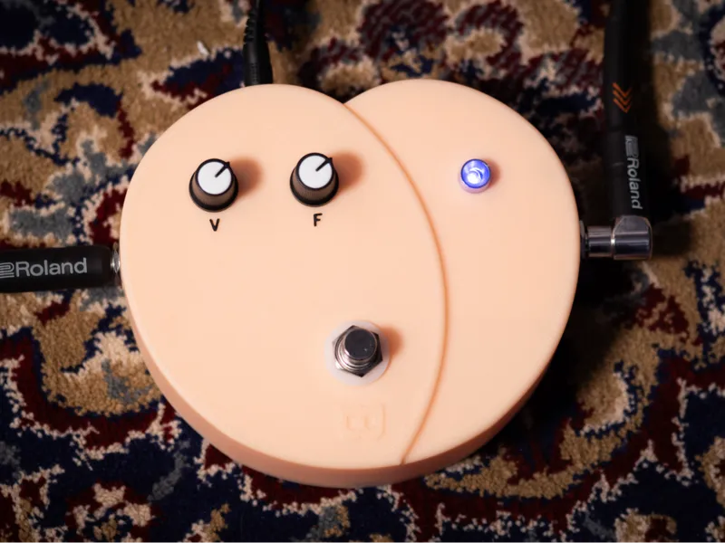 Peach Fuzz Guitar Effects Pedal Enclosure