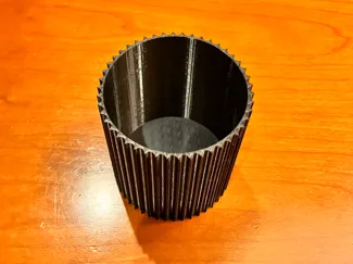 Ridged Pot