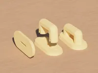 5°倾斜的俯卧撑握把