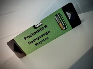 poziomica majstra / Spirit level Polish vodka