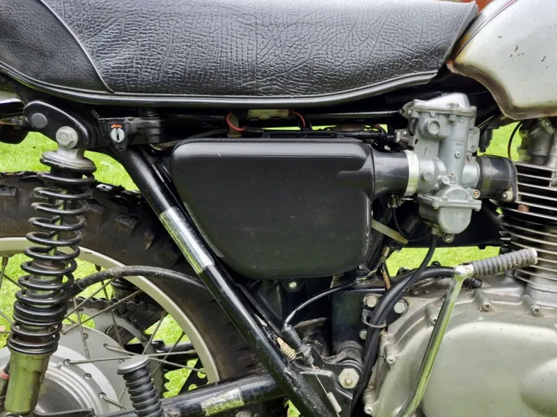 1972 Honda XL250 Motosport Filterbox Cover