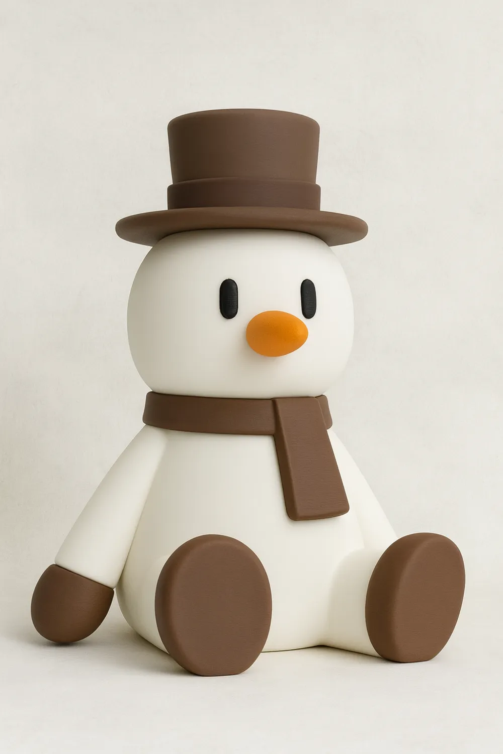 First Snow Man Model Snowman - Free 3D Print Model - MakerWorld