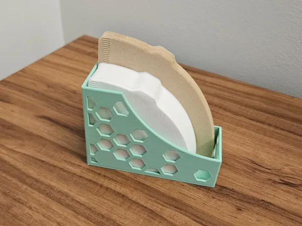Support filtre à motif hexagonal pour V60