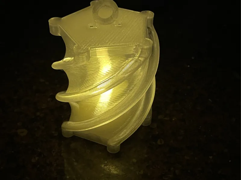 Tea Light Lantern - Vase Mode
