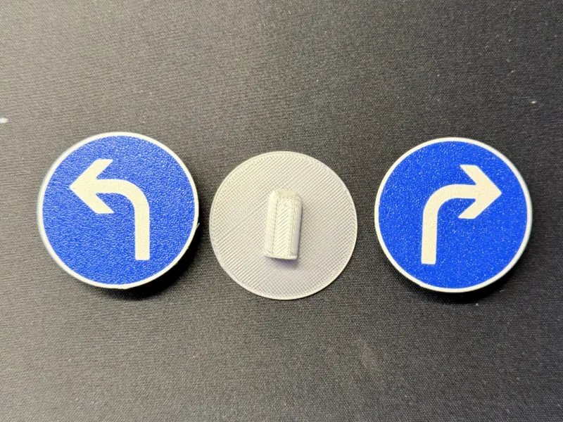 Verkehrszeichen 209 Maßstab 1/10