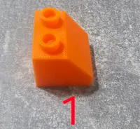 0.2mm layer, 2 walls, 15% infill, Stützen