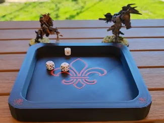 Gothic Wargame Dice Tray