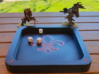 Gothic Wargame Dice Tray
