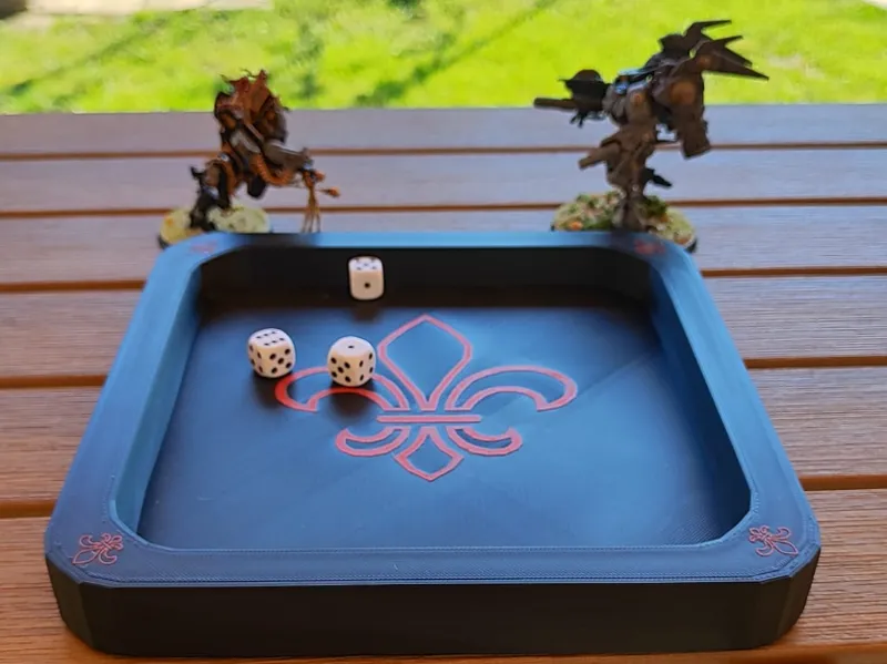 Gothic Wargame Dice Tray
