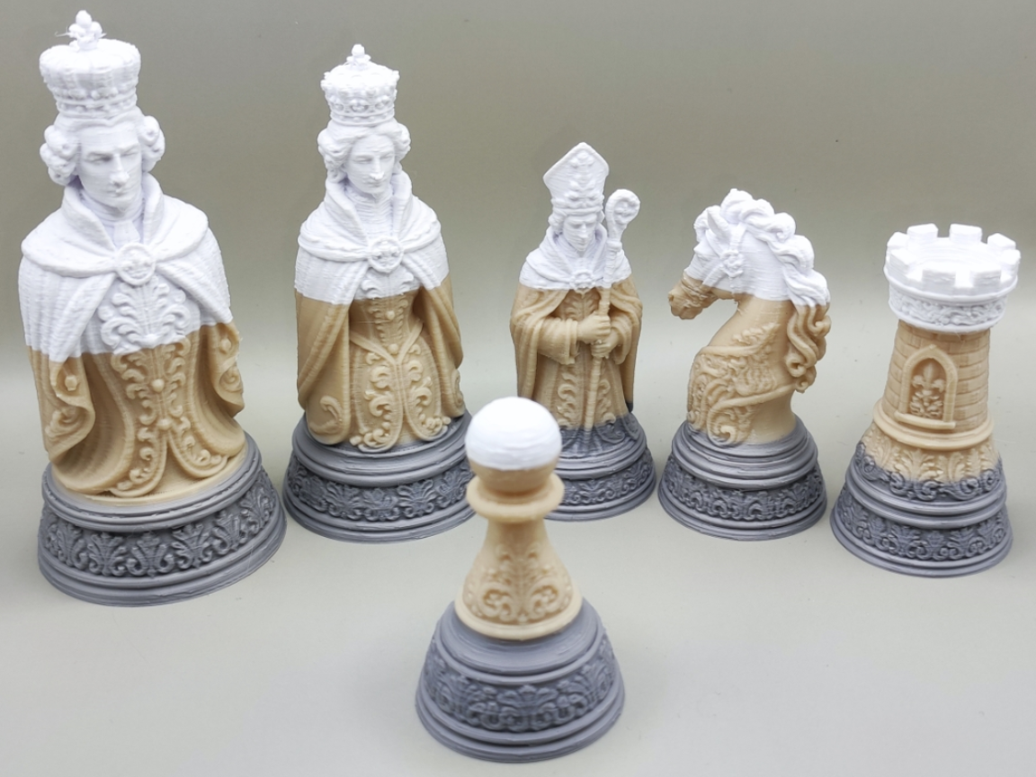 Rococo CHESS SET