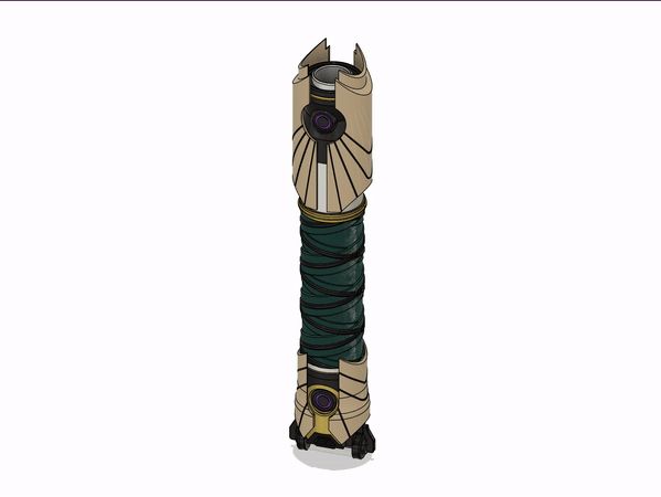 Destiny 2 Praxic Blade set 3 - Modular Lightsaber