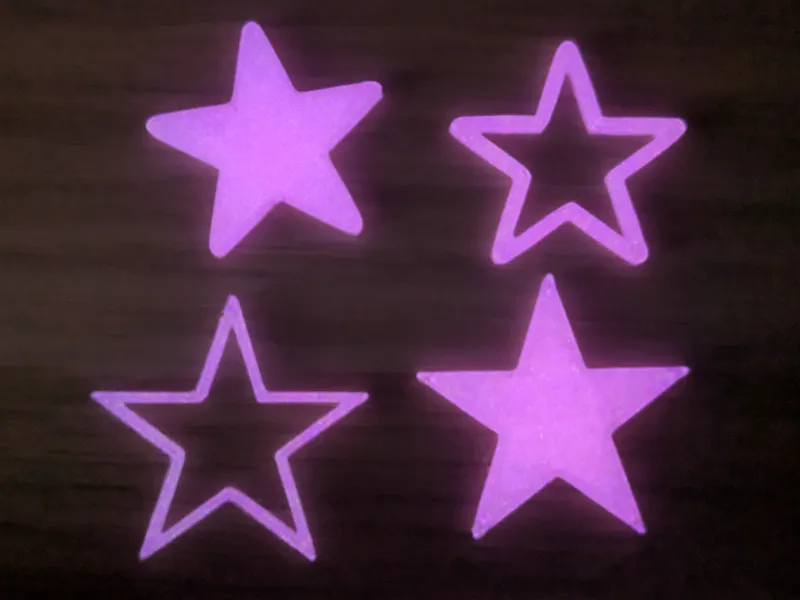 small glowing stars