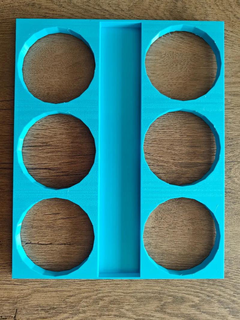 6 cup drinkholder with storage space