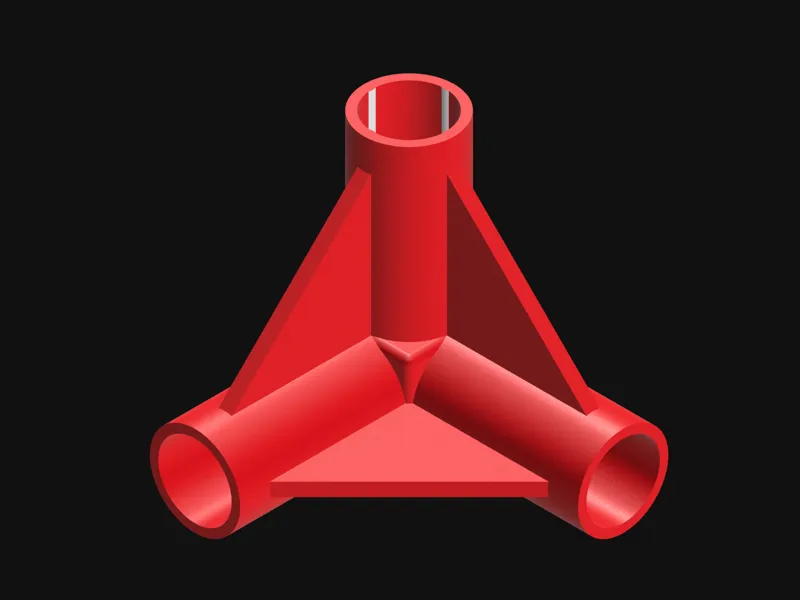 Rod Corner Coupler (Printer Enclosure, Canopy etc)