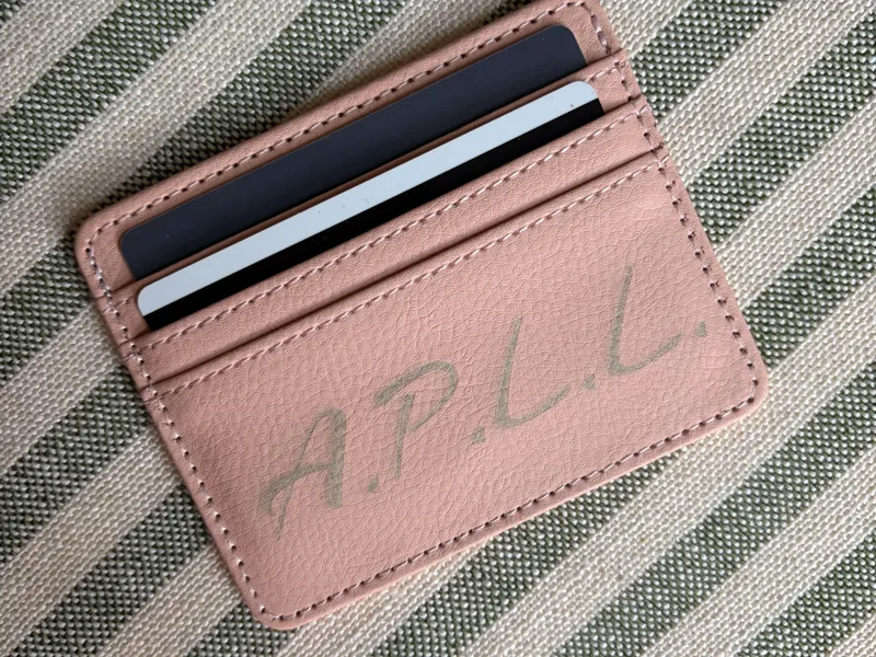 Slim Wallet - Laser Alignment Jig