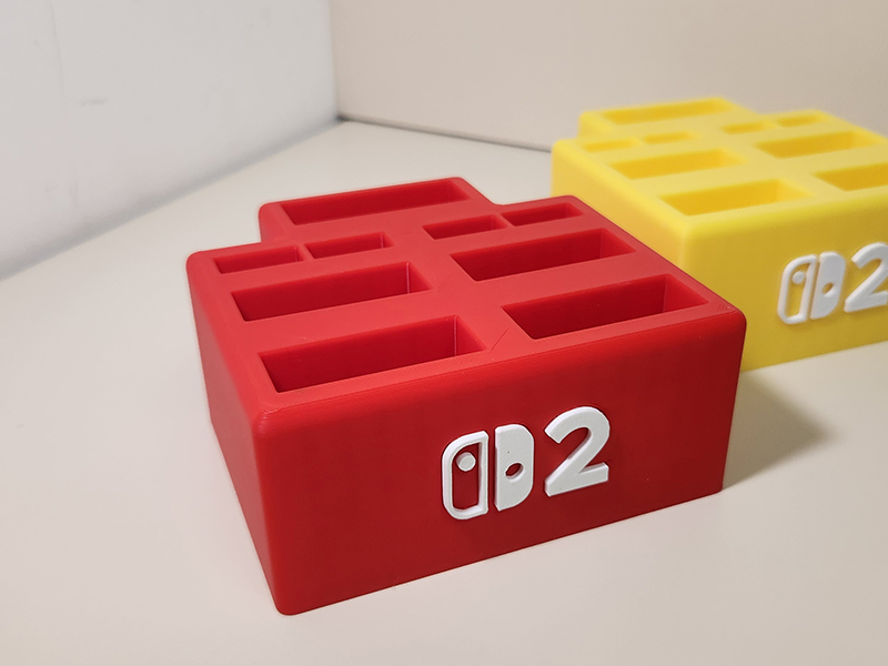 Miniatura 1 do modelo 3D 任天堂Switch 2 Joy-Con手柄收纳支架