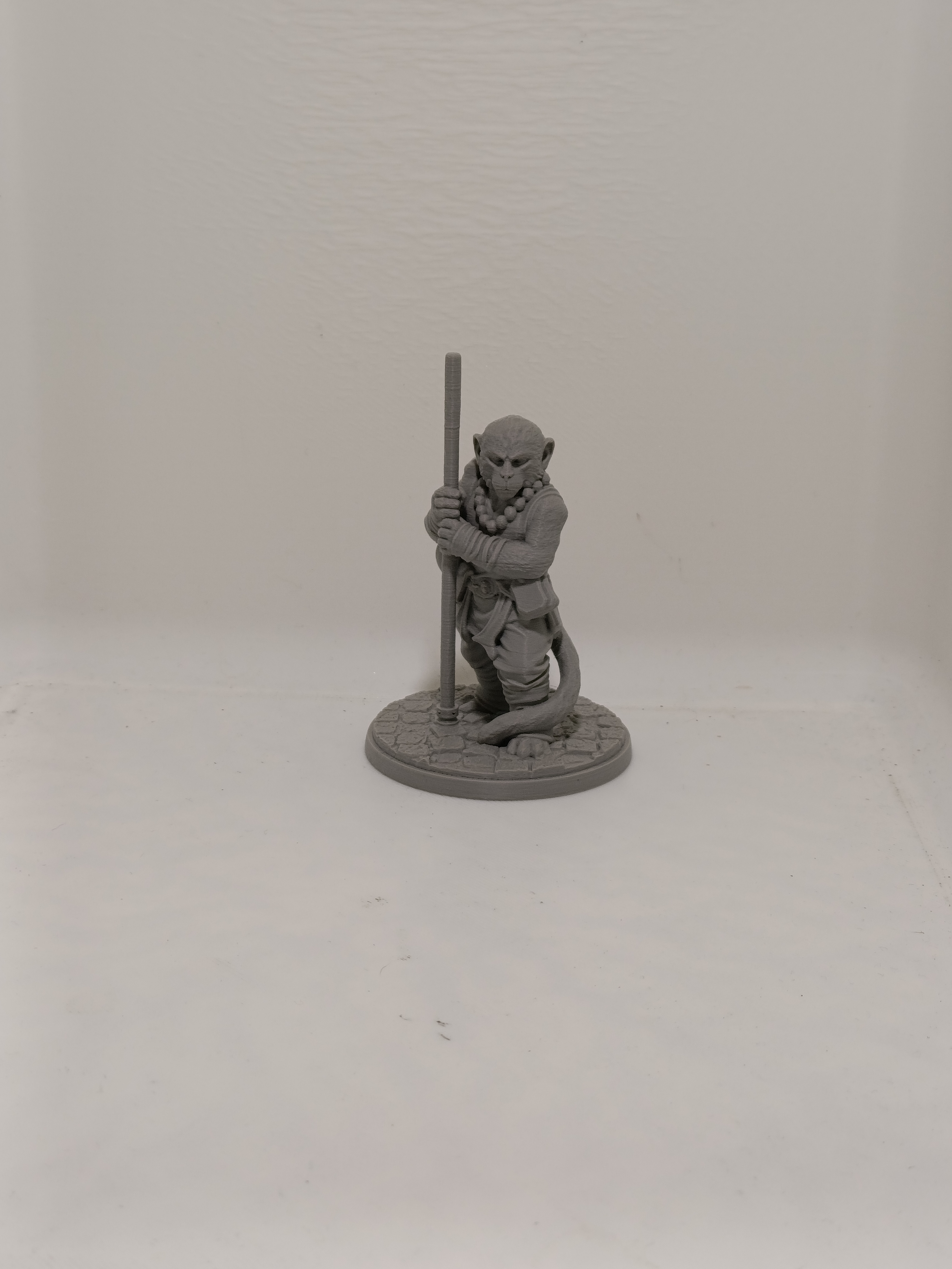 Miniatura 2 do modelo 3D supportless shaolin monkey (dnd monk)