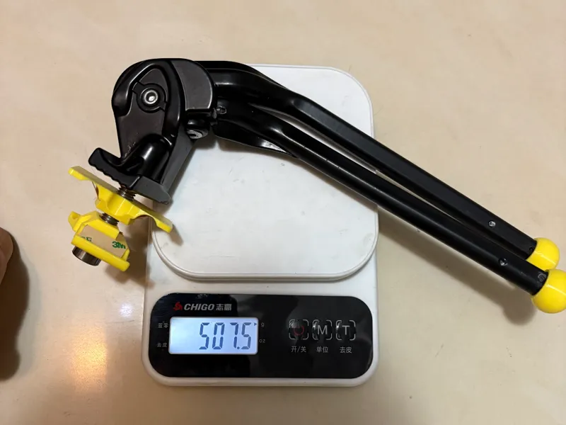 适合和博钢架五通后安装脚撑的垫片，保护车架