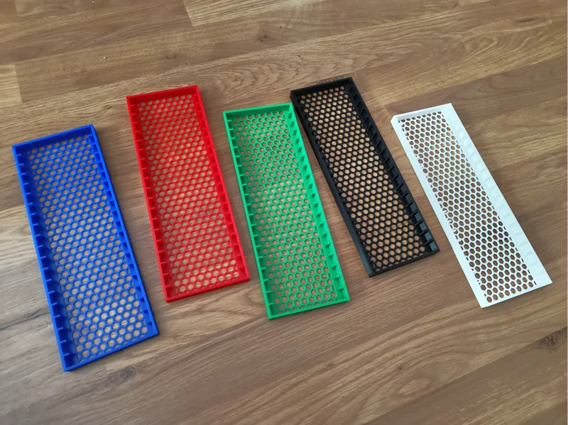 MD rack for 20 minidisc in cases