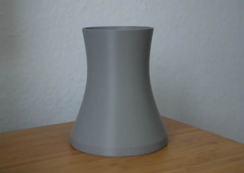 Cooling tower desk trash bin 