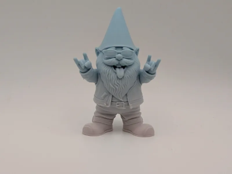 Rock On Gnome V2 – Funny Rebel Garden Gnome