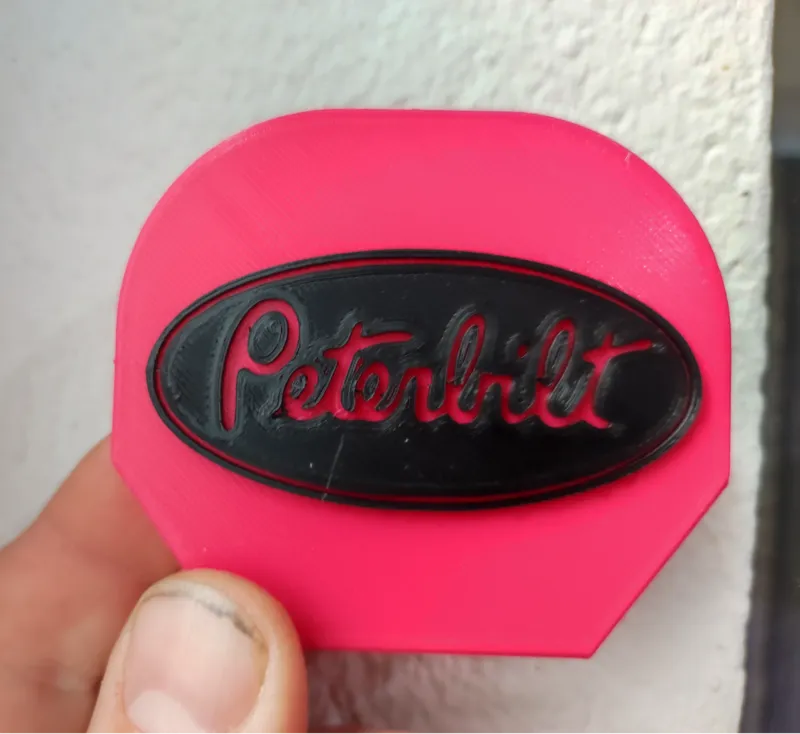 1:14 scale model truck plate cover