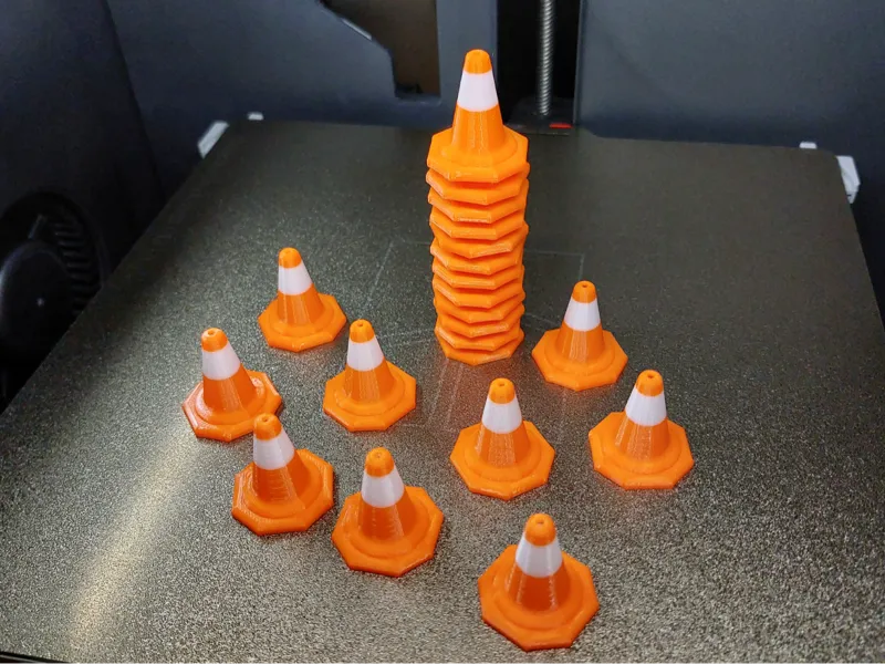 Traffic cone miniature