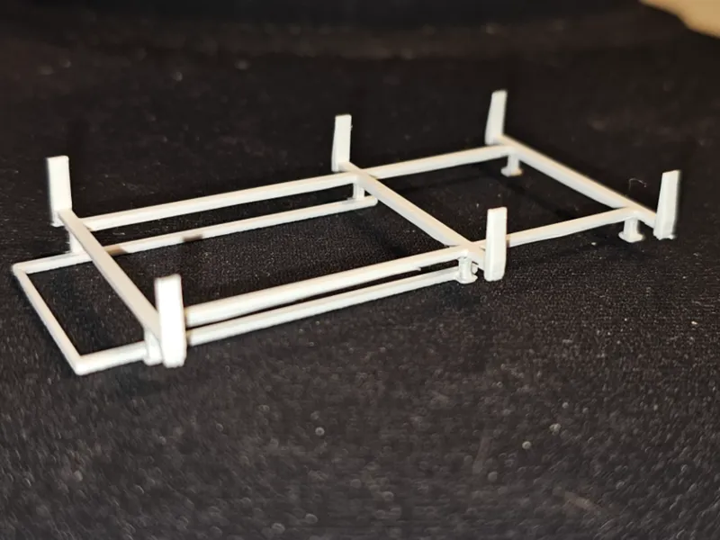 Ladder rack for cargo van