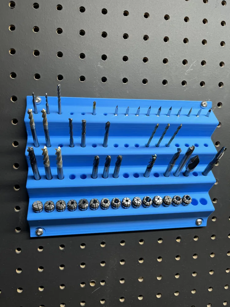 CNC Router Bit Organizer - Free 3D Print Model - MakerWorld
