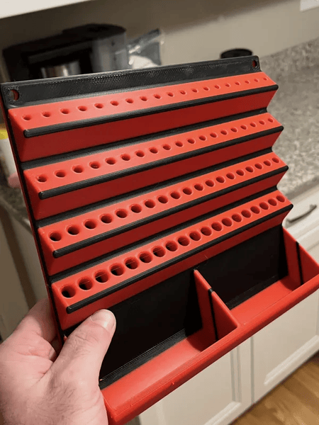 CNC Router Bit Organizer