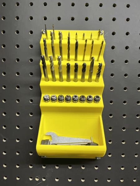 CNC Router Bit Organizer