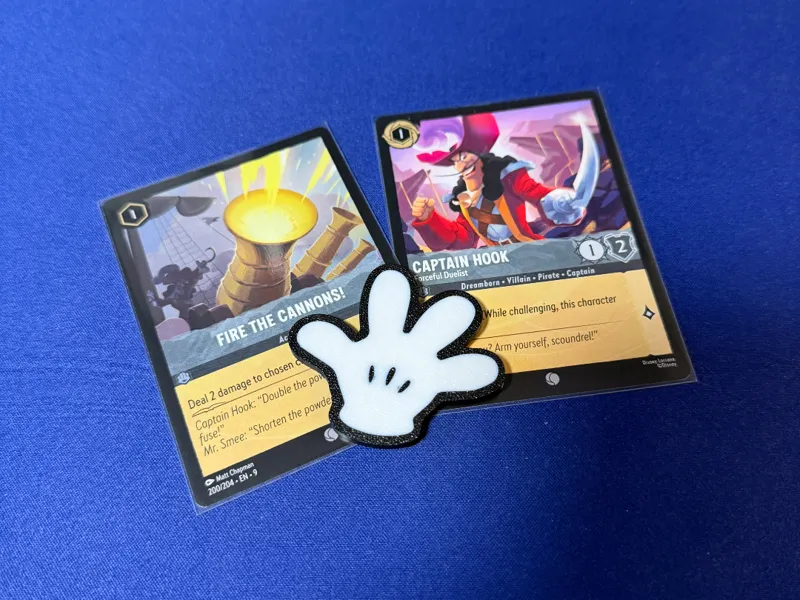 Lorcana Mickey Hand Token