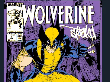 Wolverine Comic Cover 