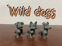 Chiens sauvages mignons — photo 1