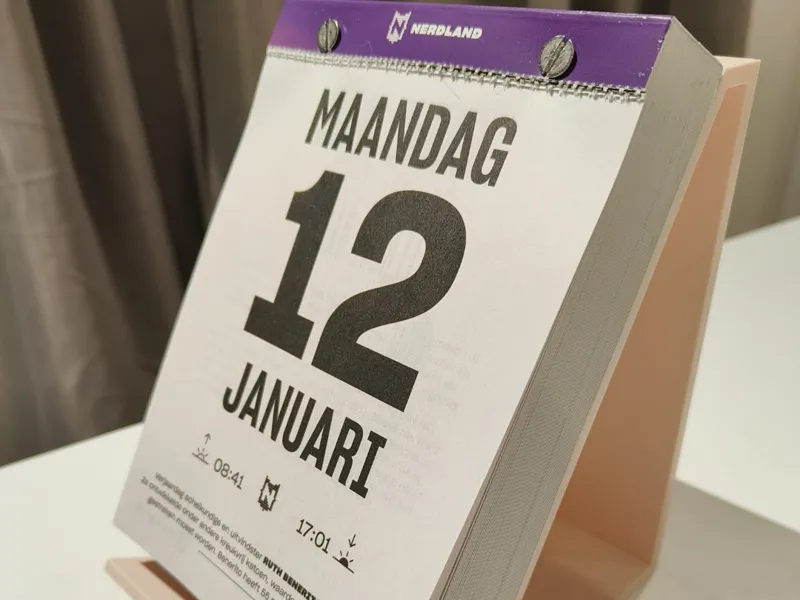 Calendar Holder A5 format