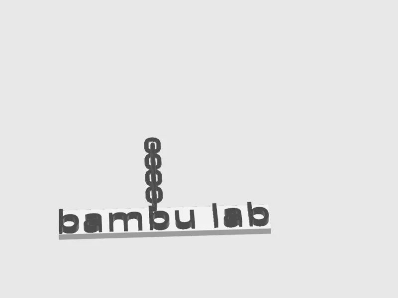 bambu sign