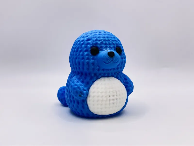 Knitted Seal