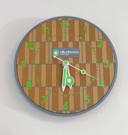 “Brick Wall” Wall Clock - Orologio “Brick Wall”