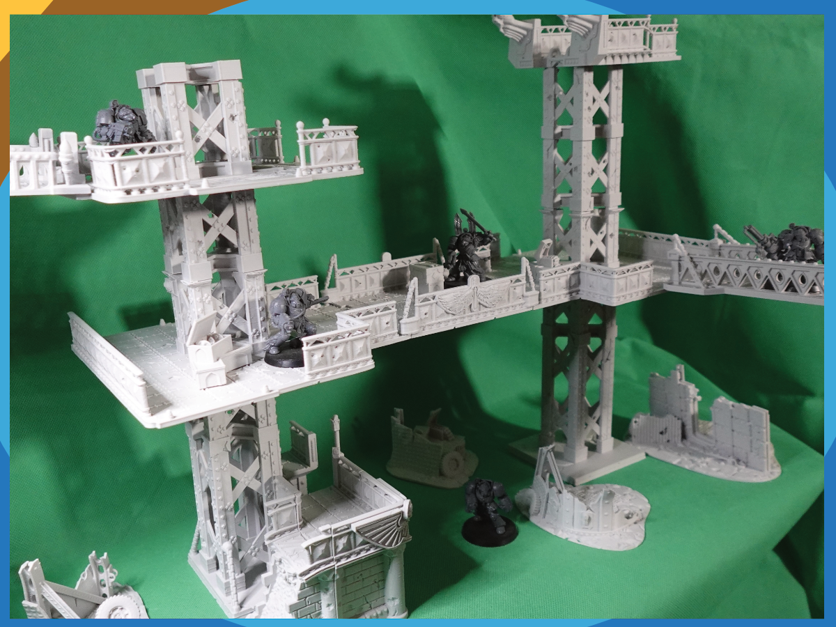 Industrial Girder Set C, Modular Terrain - 1