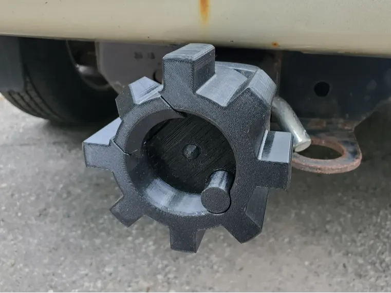 AR Bolt Face Trailer Hitch Cover
