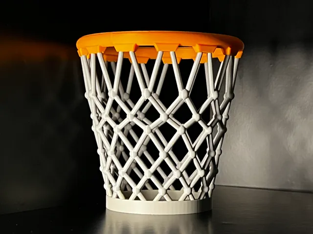 Universal Basketball Trash Can -Desk & Floor Size