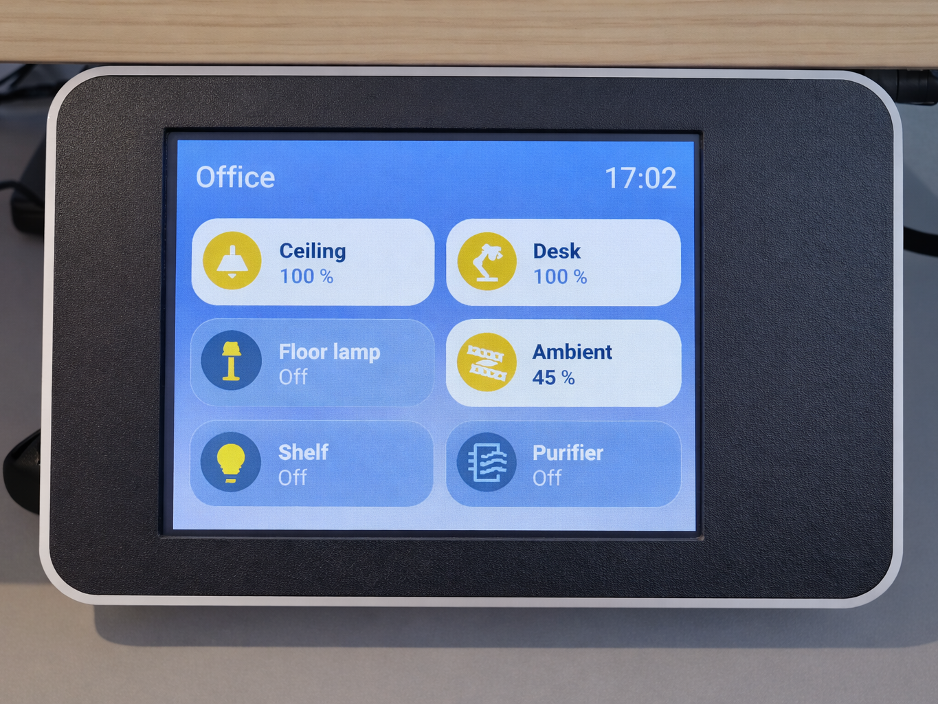 Home Assistant Desk Mount Cheap Yellow Display CYD