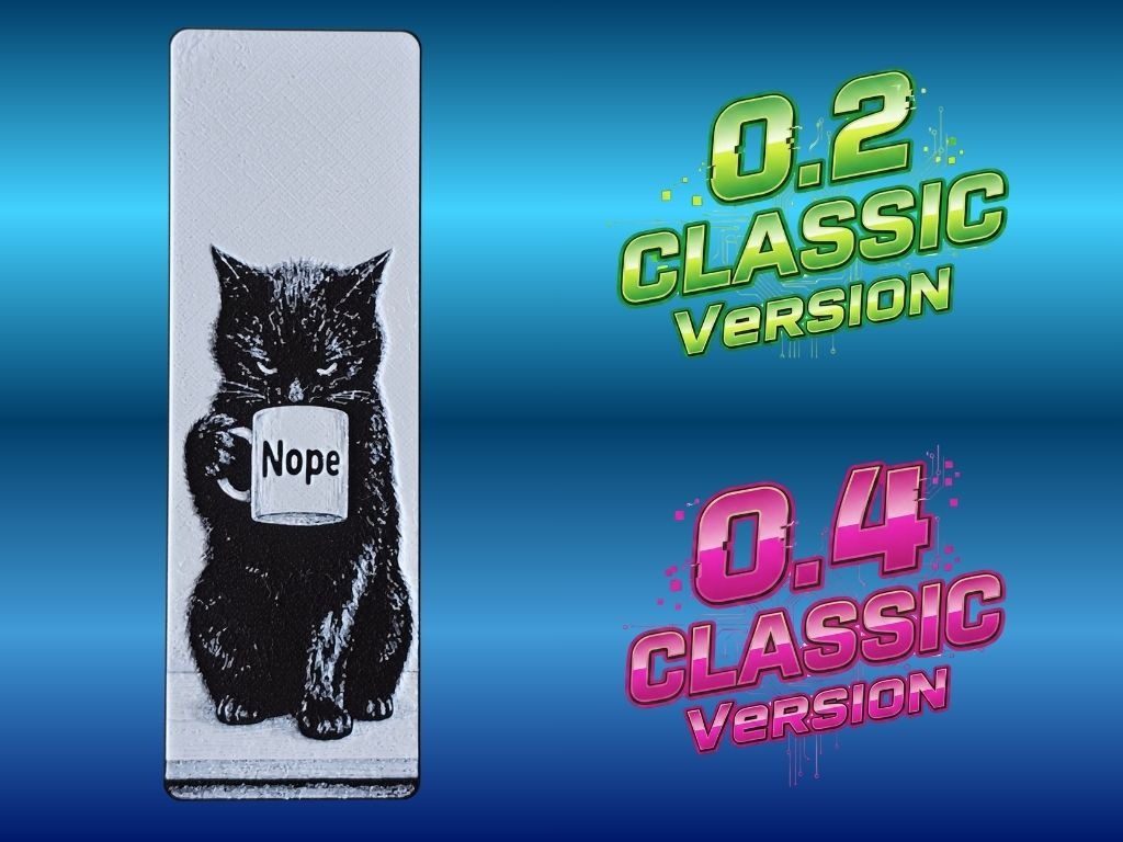 Cat Nope Bookmark