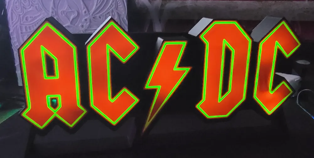 ACDC Lightbox by cruizincris2006 - MakerWorld