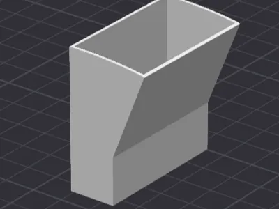 silica funnel for sqare AMS containers