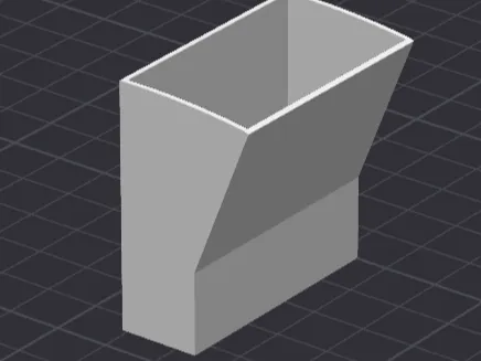 silica funnel for sqare AMS containers