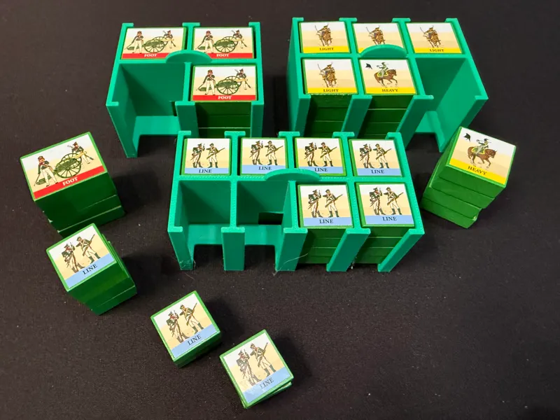 Commands and Colors Napoleonics Storage Trays